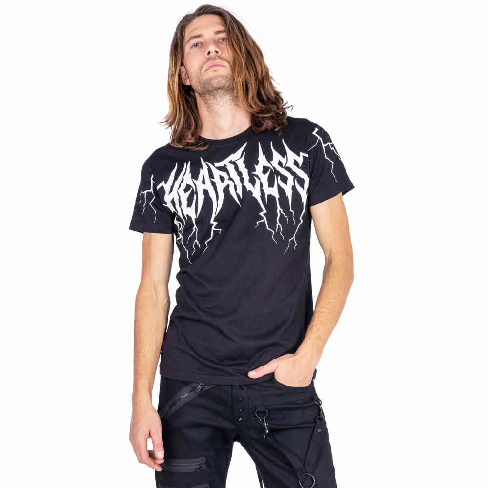 Heartless - Heartless Lightning Top - Noir/Blanc